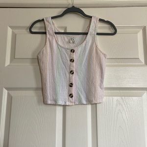 Mudd striped tank top